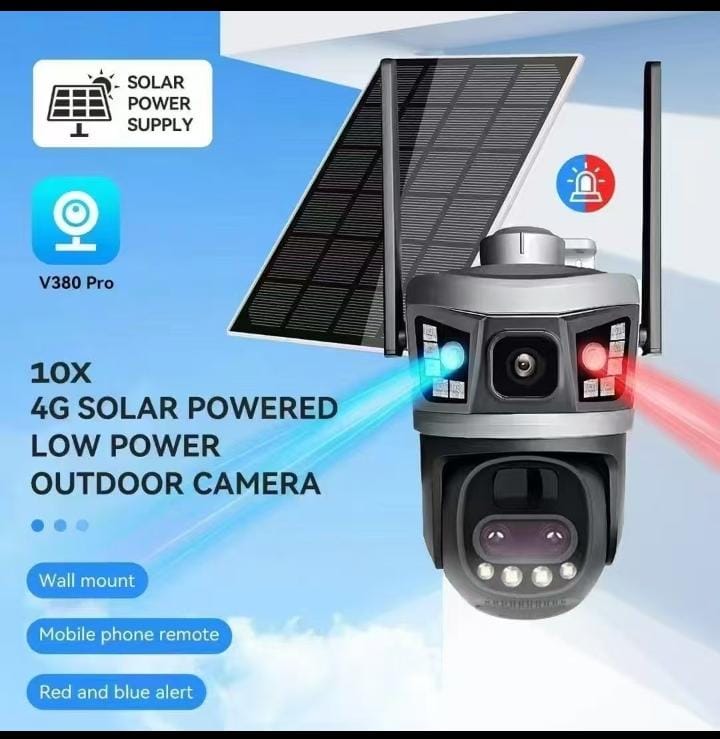 4G Solar Powered Camera